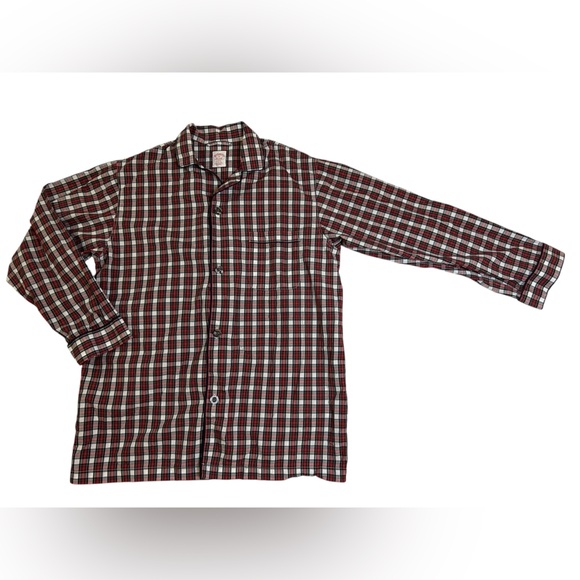 Brooks Brothers Men’s Plaid Pajama, Medium, Cotton Sleepwear - Picture 1 of 9